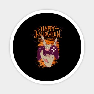 Halloween Happy Halloween Funny Gamer Costume Magnet